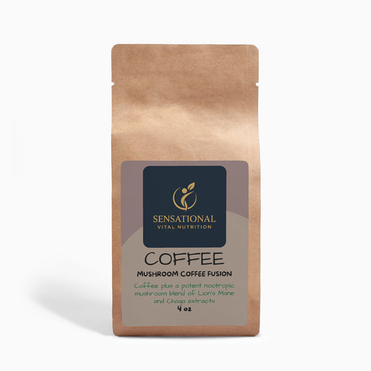 Mushroom Coffee Fusion - Lion’s Mane & Chaga 4oz